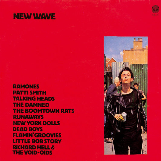 Image of Front Cover of LP - VG/VG+ - VARIOUS, New Wave (Vertigo; 6300 902, UK 1977), Edge and Ring Wear,  - 0646134S