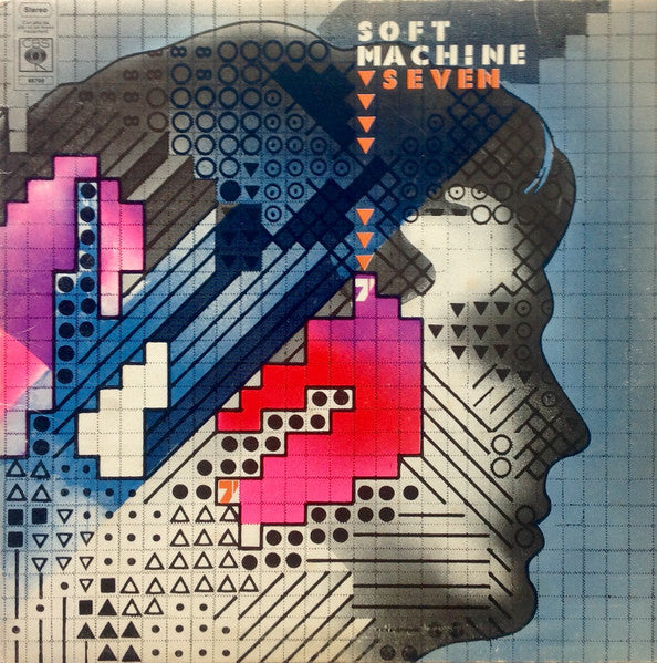 Image of Front Cover of LP - VG/VG - SOFT MACHINE, Seven (CBS Orange (33 1/3 On Label); 65799, UK 1973, Gatefold, Company Inner, A1 / B1), Strong VG,  - 2816220C