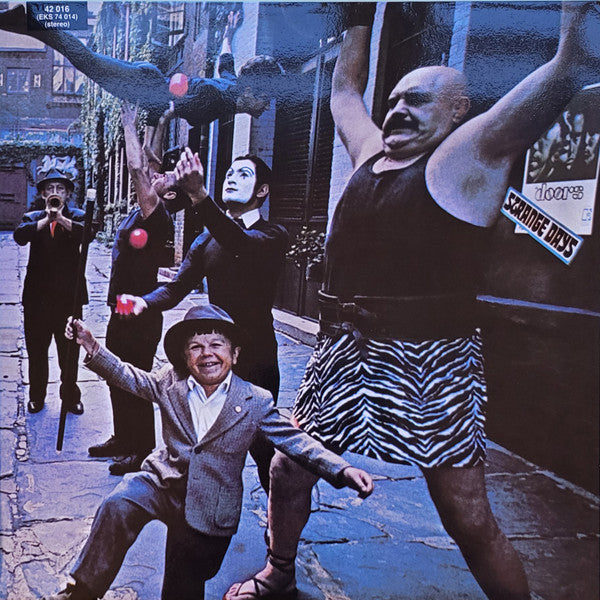 Image of Front Cover of LP - VG/VG - THE DOORS, Strange Days (Elektra; K42016, Germany 1980s Reissue), ,  - 2726126E