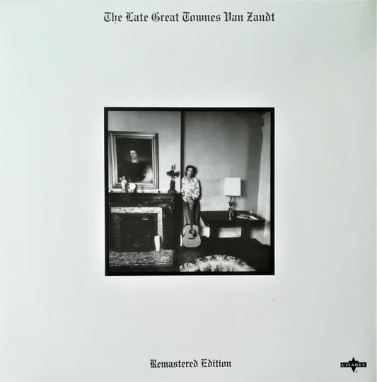 Image of Front Cover of 3015299C: LP - TOWNES VAN ZANDT, Late Great Townes Van Zandt (Charly; CHARLY L 175, Europe 2015 Reissue, Gatefold, Remastered, White Vinyl, 180g Vinyl) Hype sticker stuck on plain poly inner  VG+/EX