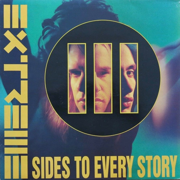 Image of Front Cover of 2814261C: 2xLP - EXTREME, III Sides To Every Story (A&M Records; 540 006-1 , UK 1992, Insert, Poster) Clean copy, A little bit of edge and ring wear  VG/VG+