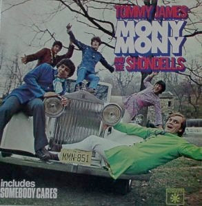 Image of Front Cover of LP - VG/G+ - TOMMY JAMES AND THE SHONDELLS, Mony Mony (Roulette  ; RRLP 1 , UK 1968, Laminated Sleeve, Mono), Light Marks only.,  - 2316109C