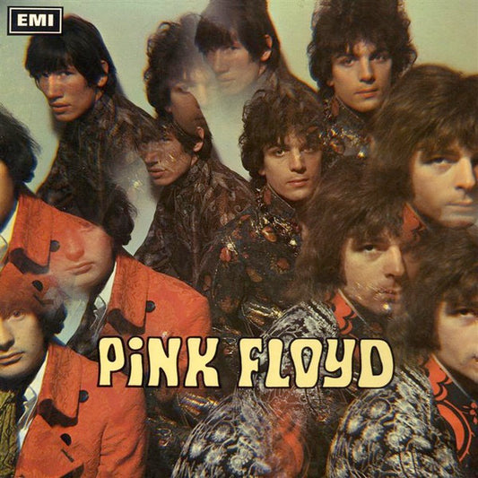 Image of Front Cover of LP - VG+/EX - PINK FLOYD, The Piper at the Gates of Dawn (Columbia Black and White, 2 Boxed EMI, Gram Co on Label Rim; SCX6157, UK 1971 Reissue, Laminated Flipback Sleeve With White Rear Sleeve, Stereo), Lovely Copy, Very Slight Ring Wear, Company Inner,  - 3226237E