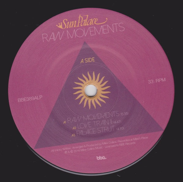 Image of Label of 1334085E: 2xLP - SUN PALACE, Winning / Rude Movements (BBE; BBE389ALP, UK 2016 Reissue, Compilation)   NEW/NEW