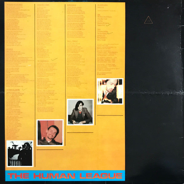 Image of Back Cover of LP - VG/VG - THE HUMAN LEAGUE, Travelogue (Virgin ; V 2160, UK 1980), ,  - 0716125C