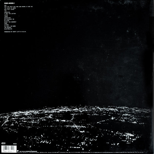 Image of Back Cover of 2xLP - VG/VG - R.E.M., New Adventures in Hi-Fi (Warner Bros; 9362-46320-1 , Europe 1996, Gatefold), Strong VG,  - 3626289E