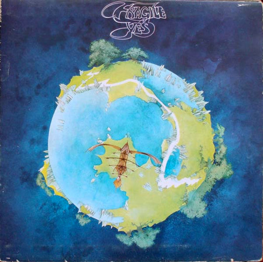 Image of Front Cover of LP - VG+/VG+ - YES, Fragile (Atlantic Orange & Green - No W Logo On Label Rim; K 50009, UK 1972 Reissue, Gatefold, Booklet), ,  - 1726176E