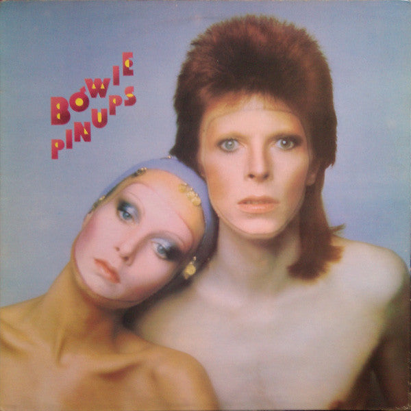 Image of Front Cover of 0526363E: LP - DAVID BOWIE, Pinups (RCA Victor Orange with Stereo Text; RS1003; APLI 0214, UK 1973, Textured Sleeve, Insert, French Press label in UK Sleeve)   VG+/VG