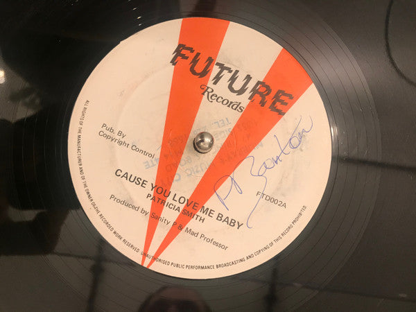 Image of Front Cover of 12" - /VG - PATRICIA SMITH, Cause You Love Me Baby / Every Little Beat Of My Heart (Future; FTD002, UK ), Strong VG,  - 2646145S