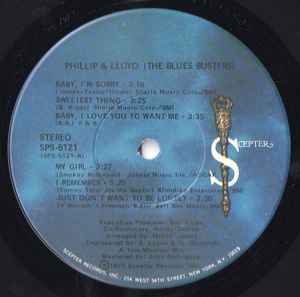 Image of Label Cover of LP - VG/VG - THE  BLUES BUSTERS , Phillip And Lloyd  (Scepter Records; SPS5121, US 1975), Light marks. Crease on sleeve.,  - 2746105S