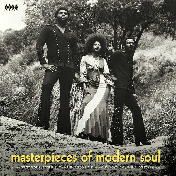 Image of Front Cover of LP - VG+/VG+ - VARIOUS , Masterpieces Of Modern Soul  (KENT; KENT503, UK 2015), ,  - 3126134E