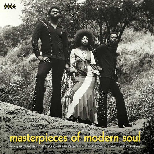 Image of Front Cover of LP - VG+/VG+ - VARIOUS , Masterpieces Of Modern Soul  (KENT; KENT503, UK 2015), ,  - 3126134E