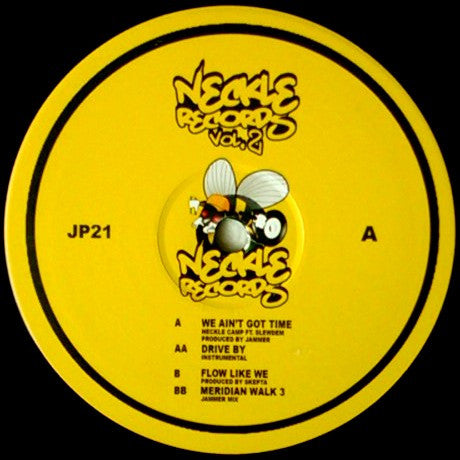 Image of Front Cover of 4654162S: 12" - NECKLE CAMP, We Ain't Got Time / Drive By Flow Like We / Meddian Walk (Neckle Records; JP21, UK 2006)   /VG