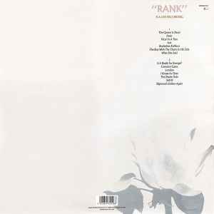 Image of Back Cover of LP - VG/VG - THE SMITHS, Rank (Rough Trade; ROUGH 126, UK 1988 Reissue, Gatefold, Inner, Standard Issue Without Poster.  EMI Pressing), ,  - 3026011E