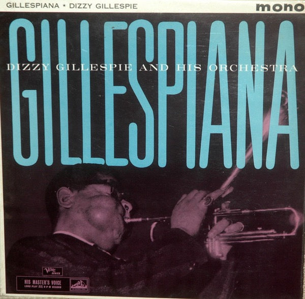 Image of Front Cover of LP - VG/VG - DIZZY GILLESPIE, Gillespiana (HMV Red & Gold; , UK 1961, Laminated Flipback Sleeve), ,  - 3516669C