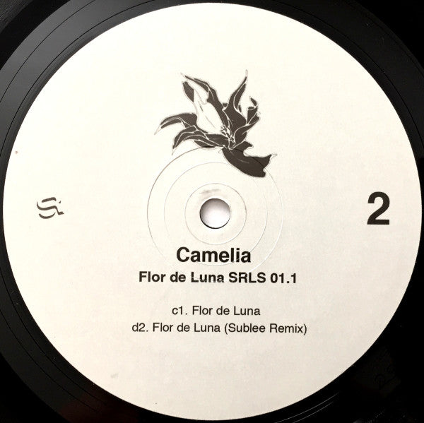 Image of Back Cover of 4245091S: 2x12" - CAMELIA, Flor De Luna (SPORTS Records; SRLS01.1, US 2017, Generic Sleeve, Limited Edition) Only paper scuffs on discs, no feelers.  /VG