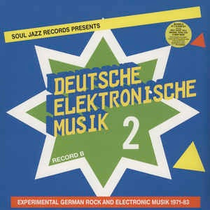 Image of Front Cover of 3244103S: 2xLP - VARIOUS, Deutsche Elektronische Musik 2 (Experimental German Rock And Electronic Musik 1971-83)(Record B) (Soul Jazz; SJR LP265, UK 2013, Gatefold) Light edge wear on sleeve. Very clean discs.  VG+/VG+