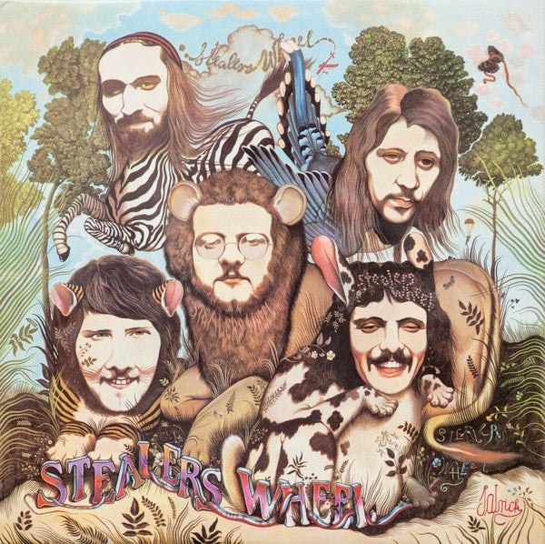 Image of Front Cover of LP - VG/VG - STEALERS WHEEL, Stealers Wheel (A&M; AMLS68121, UK 1972, Laminated Sleeve, A2 / B2 Matrix.), ,  - 3826028E