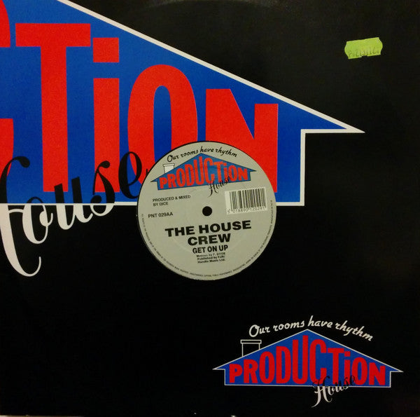 Image of Front Cover of 12" - /G+ - THE HOUSE CREW, Keep The Fire Burning / Get Up (Production House; PNT029, UK 1991, Plain Sleeve), Lots of light hairlines, plays well though.,  - 3626069E