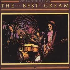 Image of Front Cover of 4514315C: LP - CREAM, Strange Brew - The Very Best Of Cream  (RSO; RSD5021, UK 1983, Insert) No Insert  VG/VG+