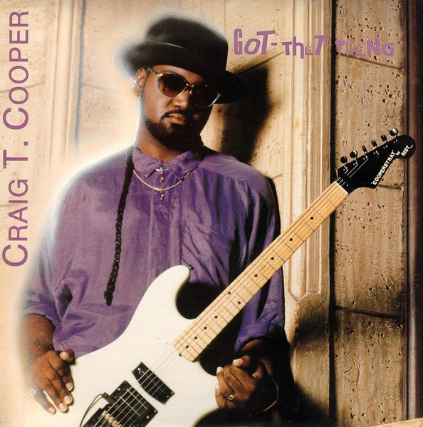 Image of Front Cover of LP - VG/VG+ - CRAIG T.  COOPER, Got-That-Thang (Valley Vue Records; D1-72992, US 1990), Still in opened shrink, minor edgewear to the open side.,  - 4426001E
