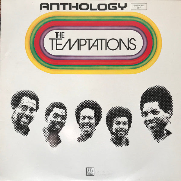 Image of Front Cover of 4824049E: 2xLP - THE TEMPTATIONS, Anthology (Motown; ZL72178(2), US 1985 Reissue, Gatefold)   VG/G+