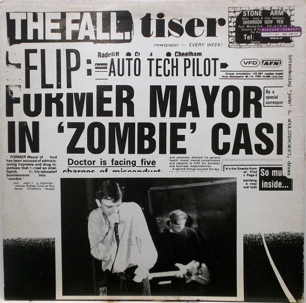 Image of Back Cover of 12" - VG/VG - THE FALL, Mr. Pharmacist (Beggars Banquet; BEG168, UK 1986, Picture Sleeve), Hairlines,  - 4246361S