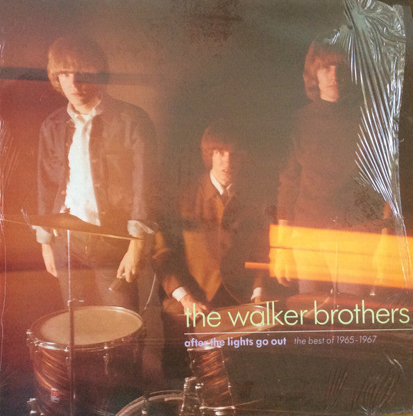 Image of Front Cover of 1424191E: LP - WALKER BROTHERS, After The Lights Go Out - The Best Of 1965-1967 (Fontana; 842 831-1, UK 1990, Flipback Sleeve, Mono)   VG/VG+