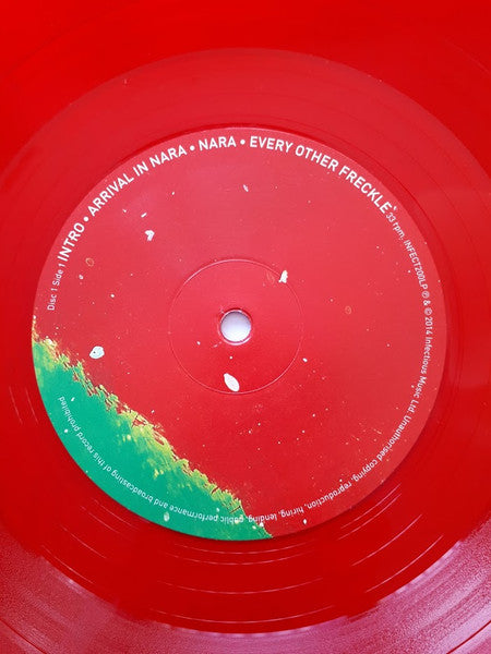 Image of Back Cover of 2xLP - VG/VG - ALT-J, This Is All Yours (Infectious Music; INFECT200LP, Europe 2014, Gatefold, 2 Inners, One Red Record, One Green Record), Light marks, light edge wear,  - 3746374S