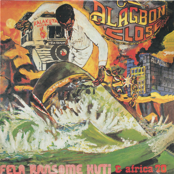 Image of Front Cover of LP - VG+/VG+ - FELA RANSOME KUTI AND AFRICA 70, Alagbon Close (Knitting Factory; kfr-2011-1, US 2015 Reissue, Inner), Still In Opened Shrinkwrap,  - 2916420C