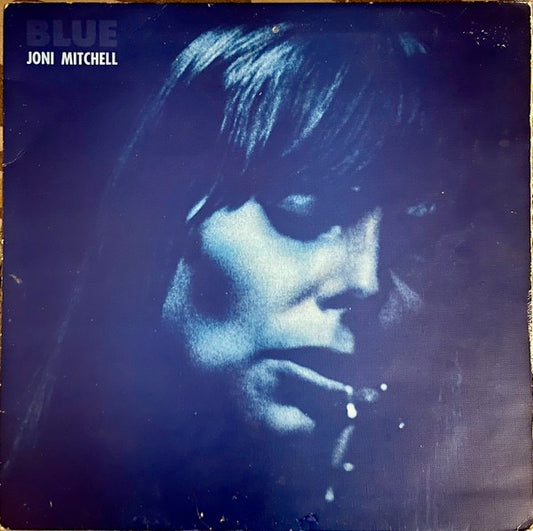Image of Front Cover of LP - G+/G - JONI MITCHELL, Blue (Reprise Tan, No WB Logo, No Made In UK; K44128, UK 1971, Gatefold Textured Slv, Plain White Inner, A1/B1), Edge Wear,  - 1426043E
