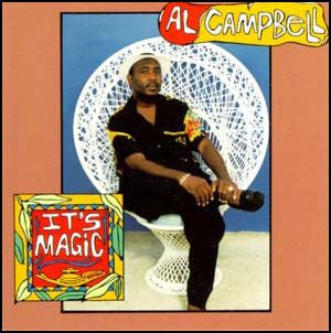 Image of Front Cover of LP - VG/VG - AL CAMPBELL, It's Magic (Reggae Road Productions; RRL 001, Jamaica 1994), Peel mark on front cover, vinyl has light surface marks.,  - 2846190S