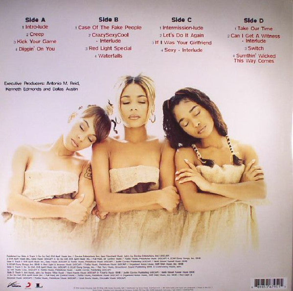 Image of Back Cover of 2xLP - NEW/NEW - TLC, CrazySexyCool (LaFace Records ; 88985367951, Europe 2016 Reissue, Gatefold, 180 Gram Audiophile Pressing), ,  - 2236244E