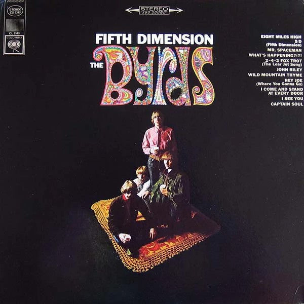 Image of Front Cover of LP - VG+/VG+ - THE BYRDS, Fifth Dimension (Music On Vinyl; MOVLP501, UK 2012 Reissue, 180 Gram Audiophile Pressing), ,  - 2426212E