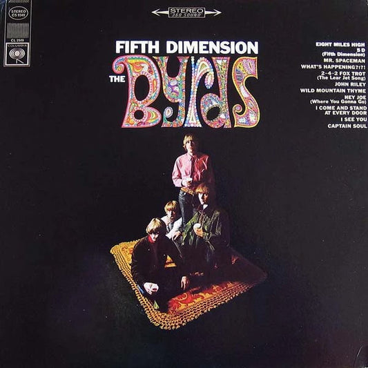 Image of Front Cover of LP - VG+/VG+ - THE BYRDS, Fifth Dimension (Music On Vinyl; MOVLP501, UK 2012 Reissue, 180 Gram Audiophile Pressing), ,  - 2426212E