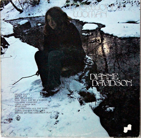 Image of Front Cover of 2514417C: LP - DIANNE DAVIDSON, Backwoods Woman (Janus; 6310209, UK 1972) Minor Ring Wear, Vinyl strong VG+  VG/VG+