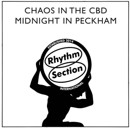 Image of Front Cover of 5144055S: 12" - CHAOS IN THE CBD, Midnight In Peckham (Rhythm Section International; RS008, UK 2015, Die Cut Sleeve)   VG+/VG+