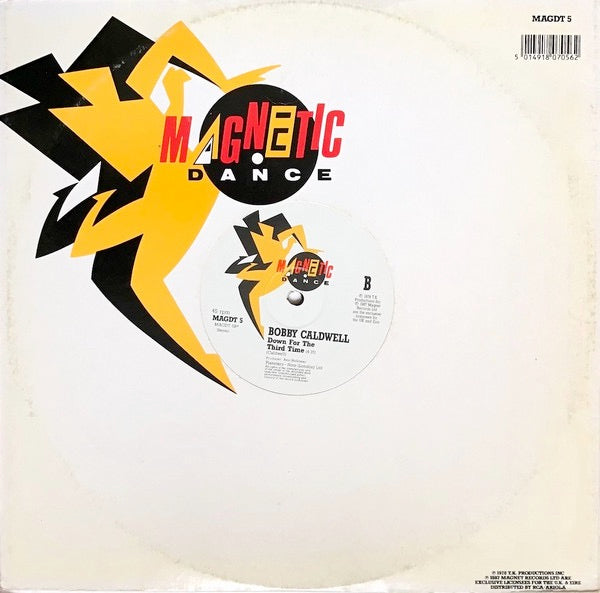 Image of Back Cover of 12" - VG/G+ - BOBBY CALDWELL, What You Won't Do For Love (Magnetic Dance; MAGDT 5, UK 1987), ,  - 3046031S