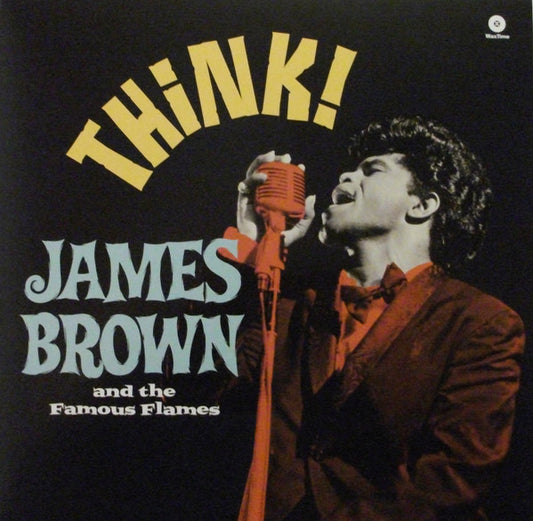 Image of Front Cover of 1014318C: LP - JAMES  BROWN , Think! (WaxTime; 772020, Europe 2015 Reissue)   NEW/NEW