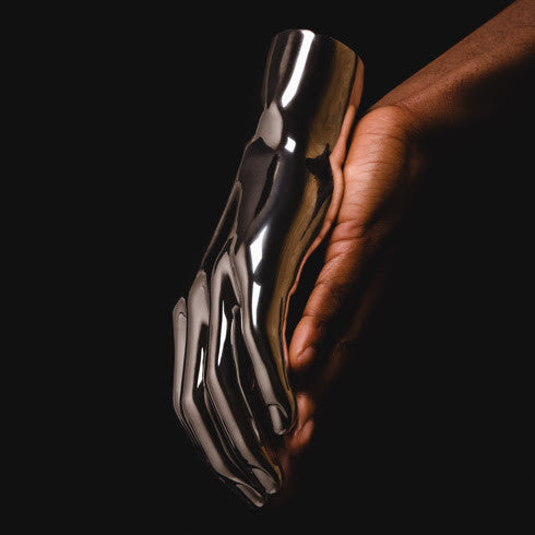 Image of Back Cover of 2xLP - VG/VG+ - ACTRESS, AZD (Ninja Tune; ZEN241X, UK 2017, Chrome Silver Bag, 2 Inners, Limited to 500 Copies, Clear Vinyl), Light creasing to outer foil, sleeve inside & inners are VG+.,  - 3926303E