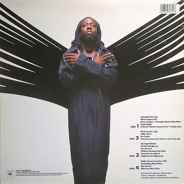 Image of Back Cover of 2xLP - VG/VG - WYCLEF JEAN, The Ecleftic (2 Sides II A Book) (Columbia; 497979 1, Europe 2000, 2 Inners), ,  - 4226357E