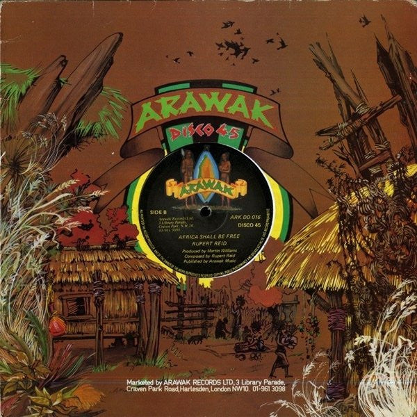 Image of Front Cover of 12" - VG/VG - GENERAL ECHO / RUPERT REID, Sex Educational Class / Africa Shall Be Free  (Arawak; ARK DD 016, UK 1979, Company Sleeve), ,  - 2746284S