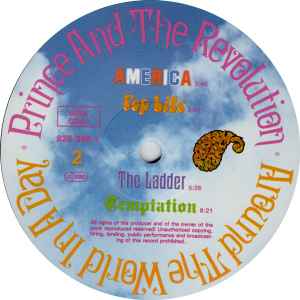 Image of Label Cover of LP - VG/VG - PRINCE AND THE REVOLUTION, Around the World in a Day (Paisley Park; 925 286-1, Europe 1985, Gatefold + Flap), Flap detached.,  - 3516319C