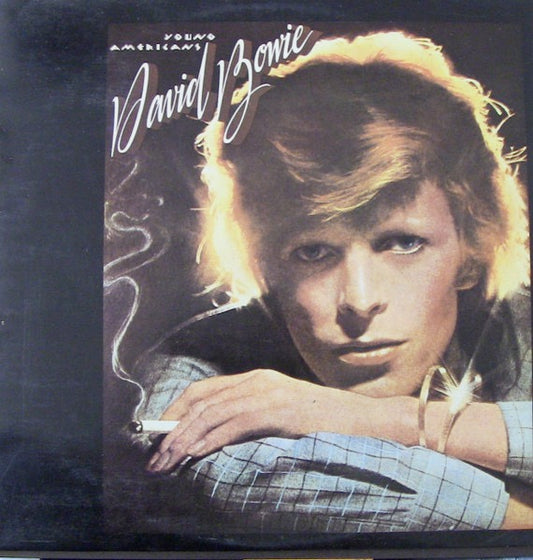 Image of Front Cover of 3214386C: LP - DAVID BOWIE, Young Americans (RCA Victor Orange; APL1-0998, Spain 1970s Reissue, Inner)   VG/VG+