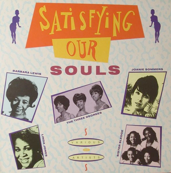 Image of Front Cover of LP - VG/VG+ - VARIOUS, Satisfying Our Souls (Kent; KENT 092, UK 1989, Picture Sleeve), light edge wear to sleeve,  - 2946149S