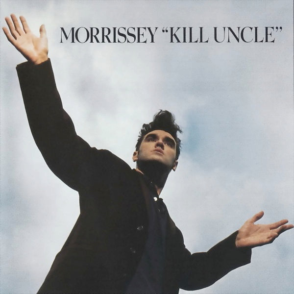 Image of Front Cover of 4814264C: LP - MORRISSEY, Kill Uncle (EMI; CSD 3789, UK 1991, Gatefold, Black Inner) Small promo sticker on rear of sleeve.  VG/VG+