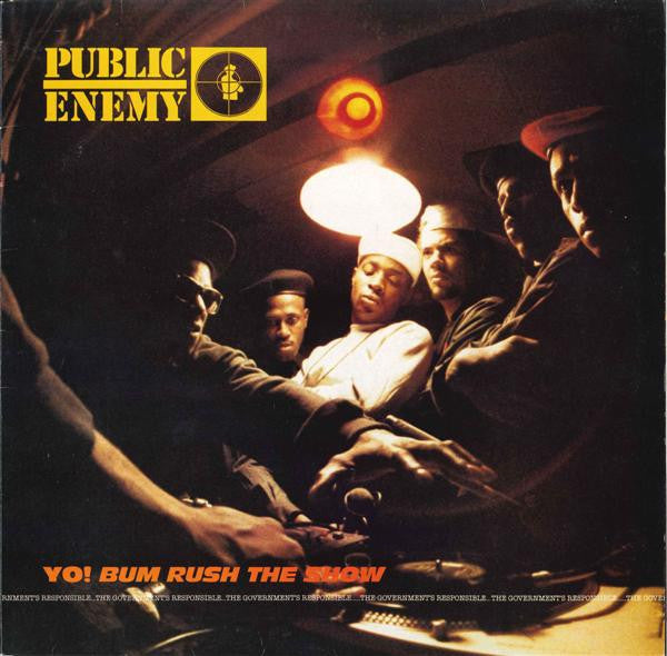 Image of Front Cover of LP - G+/G - PUBLIC ENEMY, Yo! Bum Rush The Show (Def Jam Recordings; 450482 1, UK 1987, Insert), ,  - 3826114E