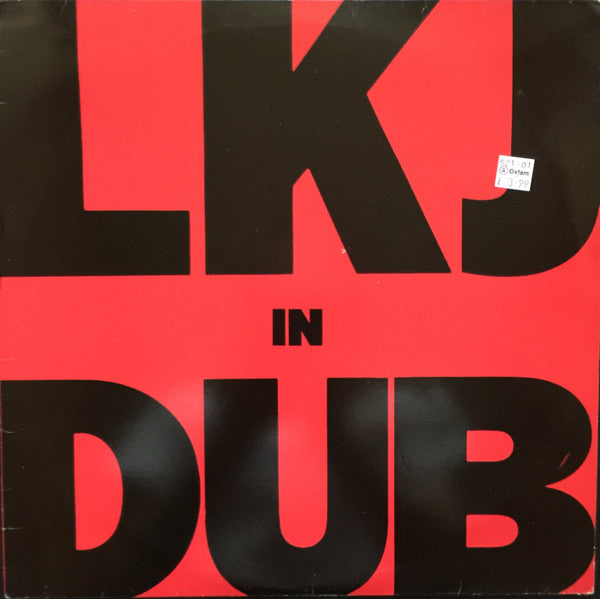 Image of Front Cover of LP - VG/VG - LINTON KWESI JOHNSON, LKJ In Dub (Island Records; ILPS 9650, UK 1980), Disc has some light marks. Light shelf wear to sleeve.,  - 3316377C