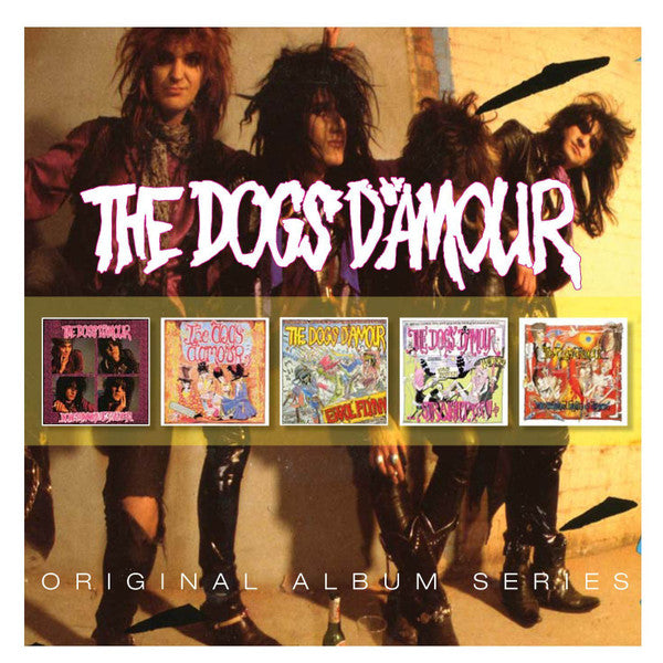 Image of Front Cover of 3434108E: 5xCD - DOGS D'AMOUR, Original Album Series (Rhino Records; 0190295965563, Europe 2016 Reissue, Box Set)   VG+/VG+