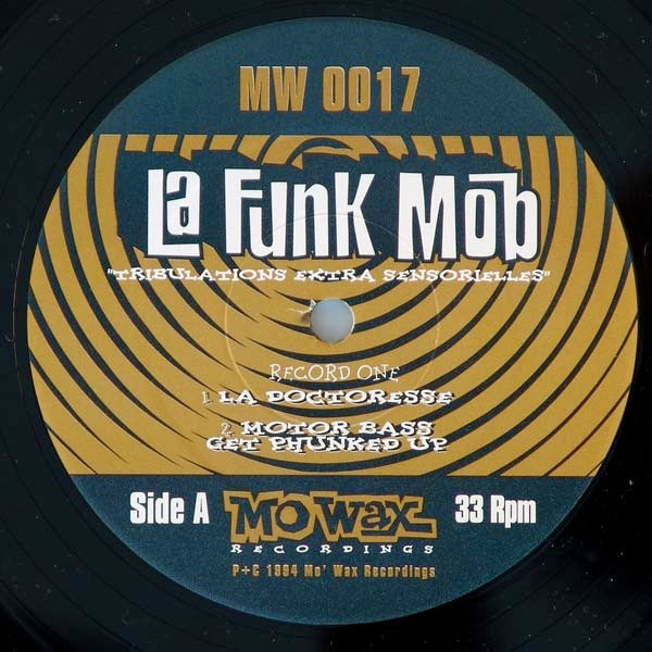 Image of Label Cover of 2x12" - VG/VG - LA FUNK MOB, Tribulations Extra Sendorielles (MoWax; MW017, UK 1994, Picture Sleeve), ,  - 3946295S